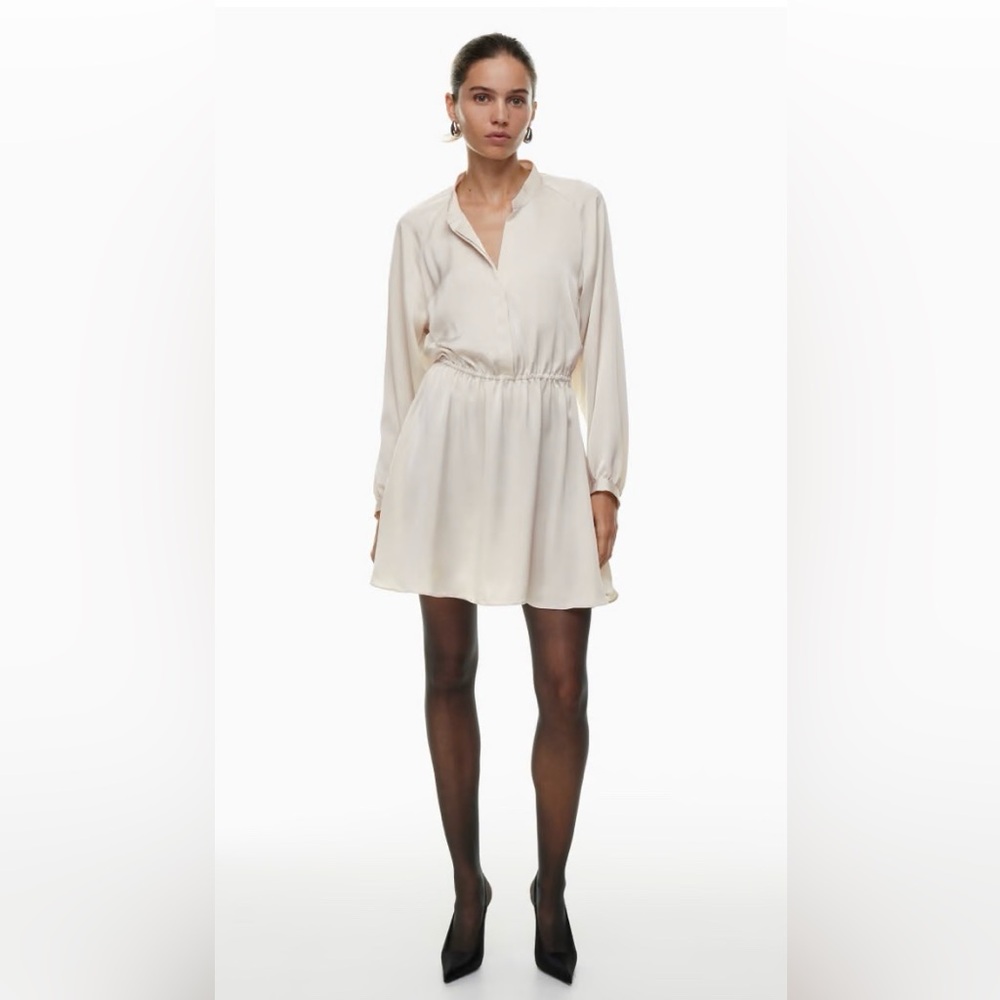 Aritzia Lexington Satin Dress